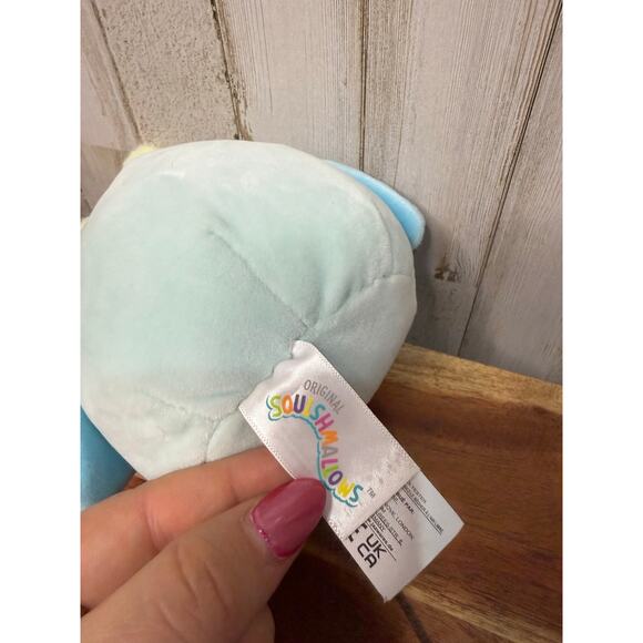 NWT Squishmallows Giles the Grasshopper 6” Blue Plush Toy - Picture 7 of 7